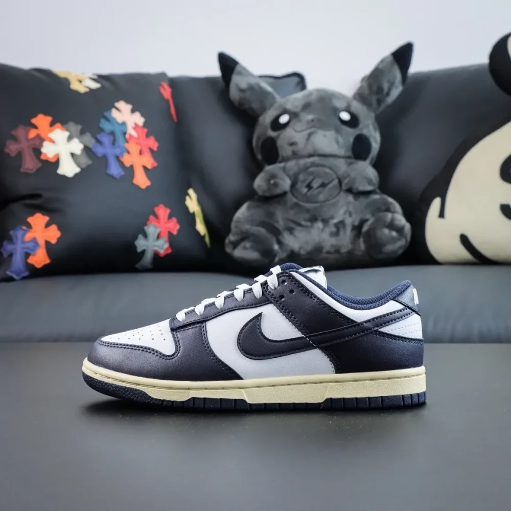 Dunk Low Midnight Navy Navy Blue Top Shoes - etkick reps au