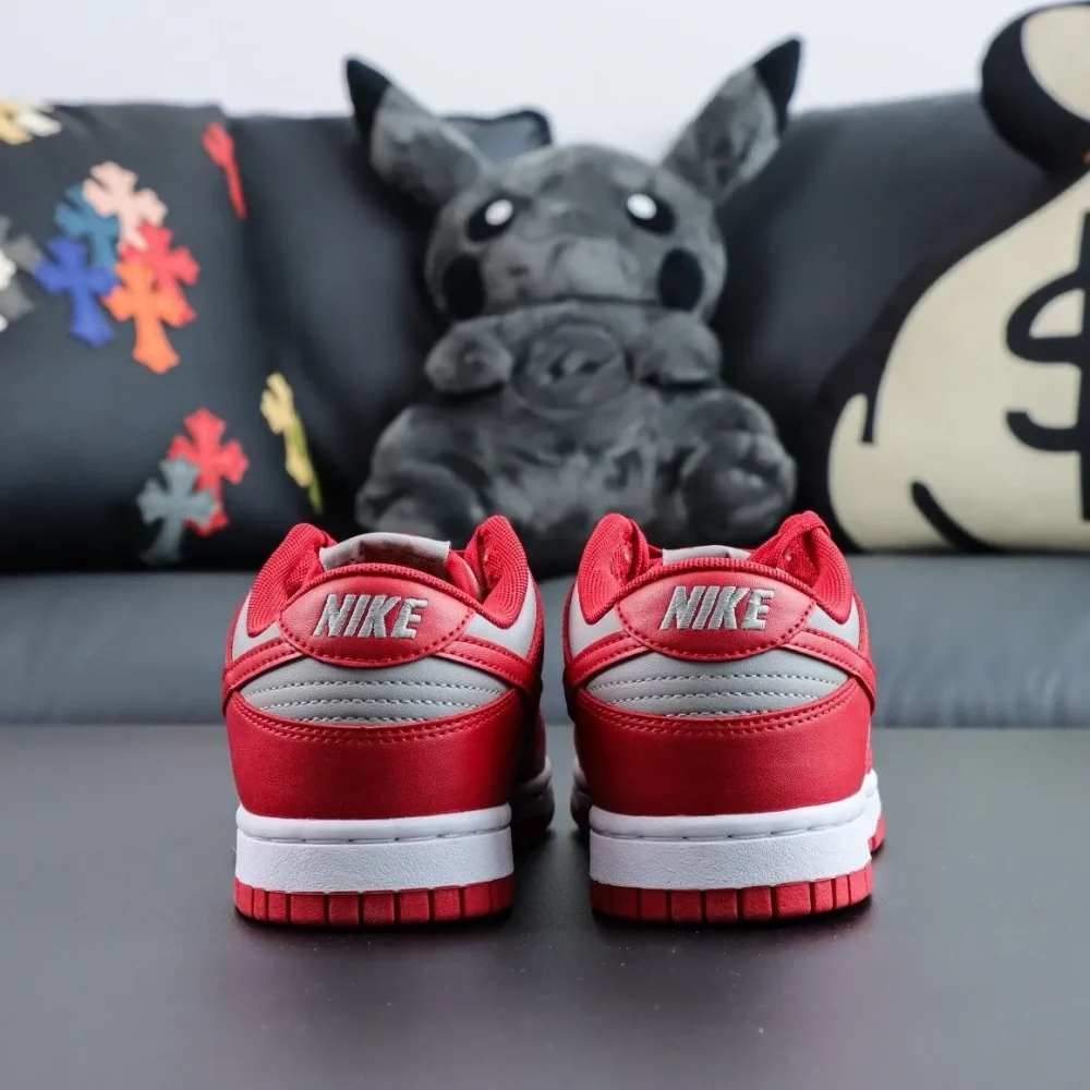 Dunk Low Retro Mid Grey Varsity Red Replica - etkick reps au