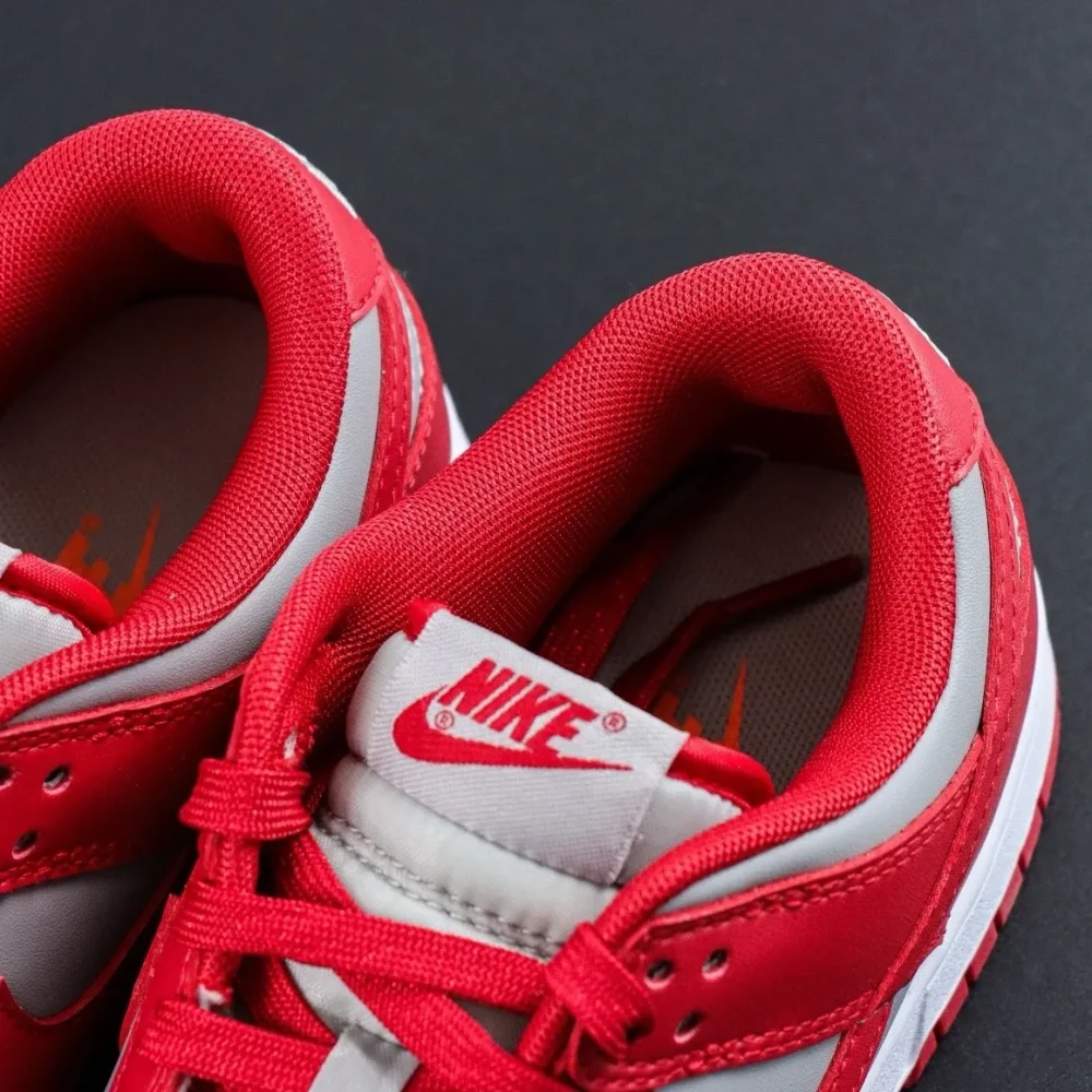 Dunk Low Retro Mid Grey Varsity Red Replica - etkick reps au