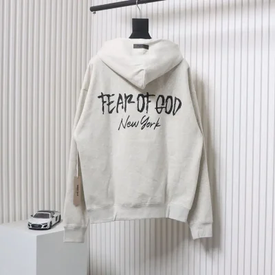 Fear Of God Hoodie With New York Limited Print - etkick reps au