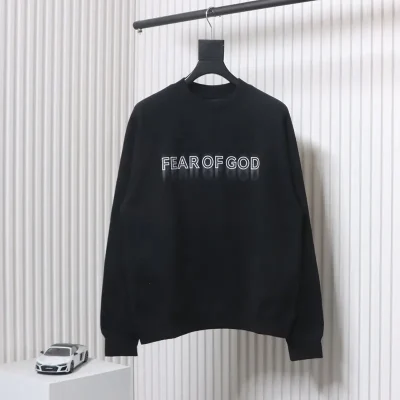 Fear Of God Sweatshirt with Shadow Letter Logo - etkick reps au