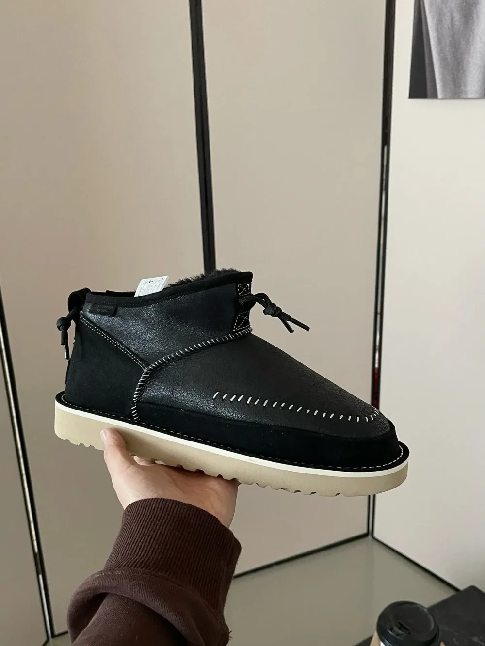 Handmade Newm men’s shoes in black - etkick reps au