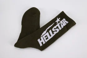 Hellstar Logo Socks Black