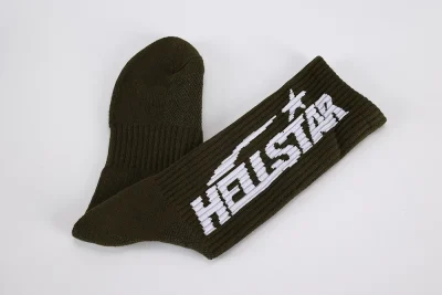 Hellstar Logo Socks Black - etkick reps au