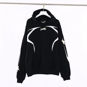 Hellstar Sports Hoodie Deep Black