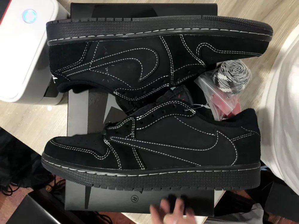 Jordan 1 Low Travis Scott Black Phantom Special Offer - etkick reps au