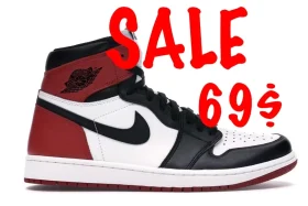 Jordan 1 Retro BG 'Black Toe' 2016 Special Offer