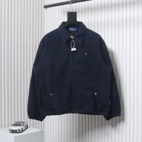 Polar Fleece Harrington Coat