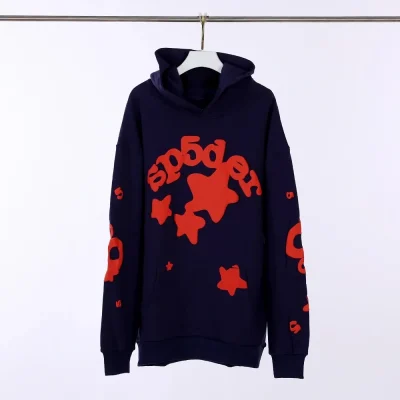 Sp5der Beluga Hoodie Navy Reps - etkick reps au