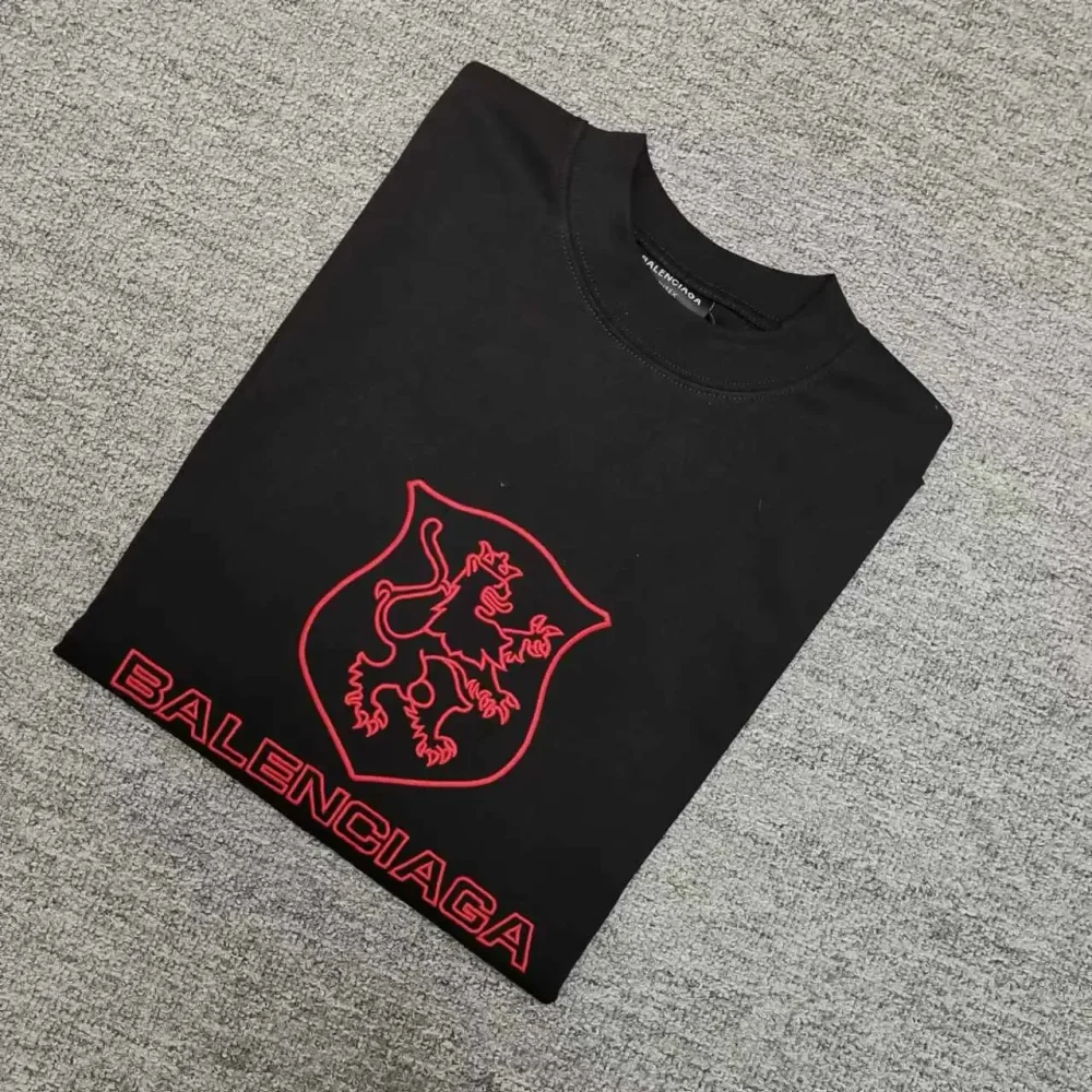 Balenciaga Manchester United Embroidered T-Shirt 2025 - etkick reps au