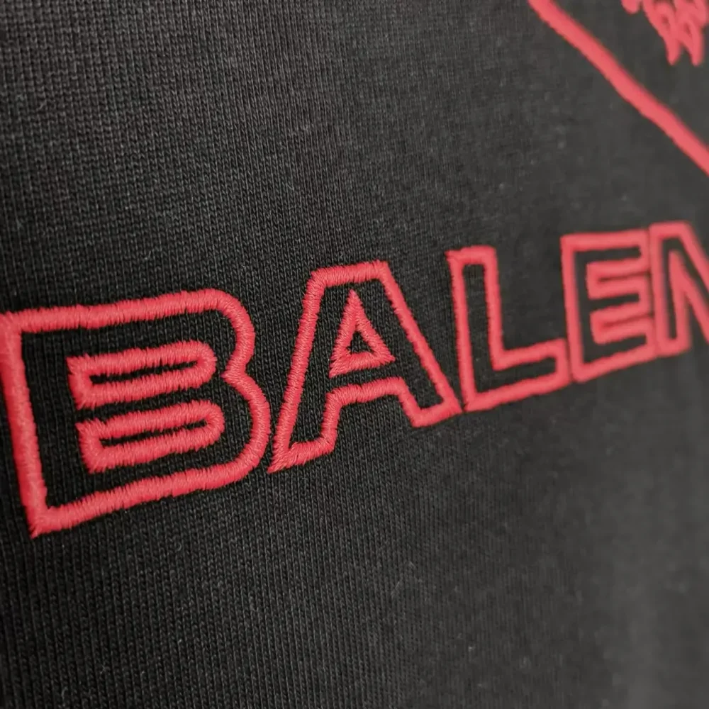 Balenciaga Manchester United Embroidered T-Shirt 2025 - etkick reps au