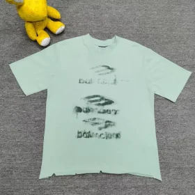 Balenciaga distressed short-sleeved T-shirt