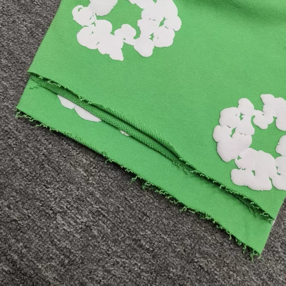 Cactus Denim Tear Wreath Sweatpants Foam Shorts - etkick reps au