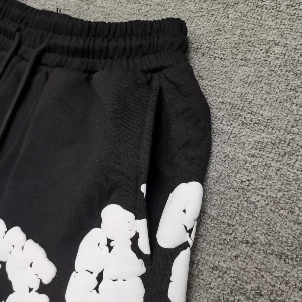 Cactus Denim Tear Wreath Sweatpants Foam Shorts - etkick reps au