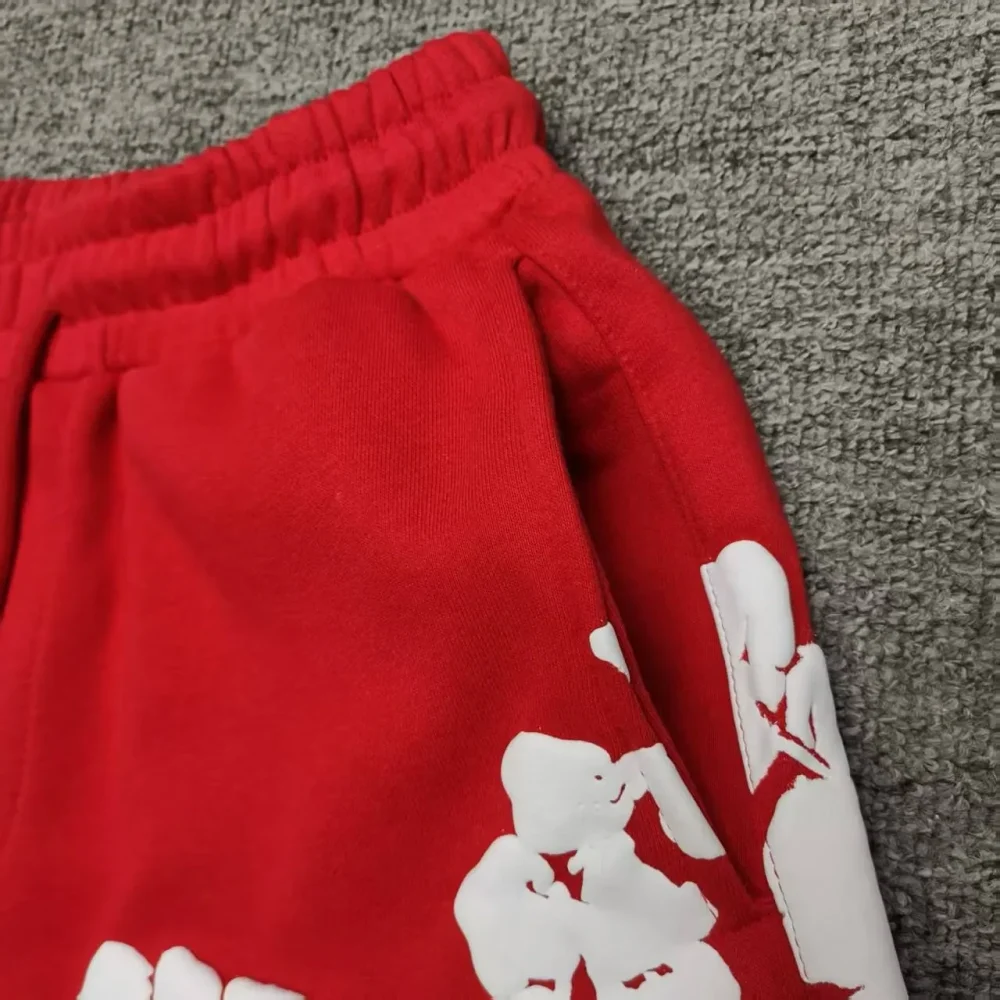 Cactus Denim Tear Wreath Sweatpants Foam Shorts - etkick reps au