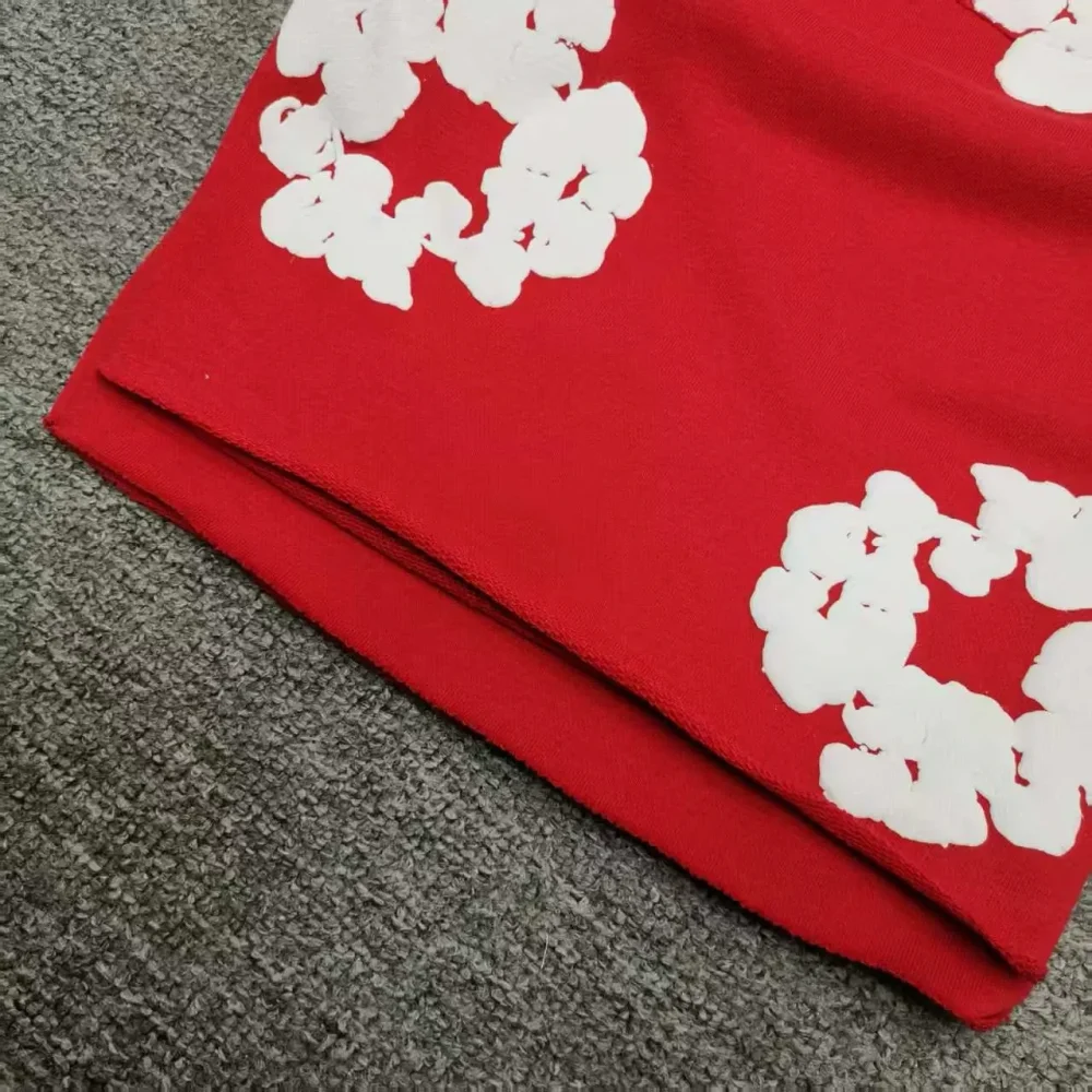 Cactus Denim Tear Wreath Sweatpants Foam Shorts - etkick reps au