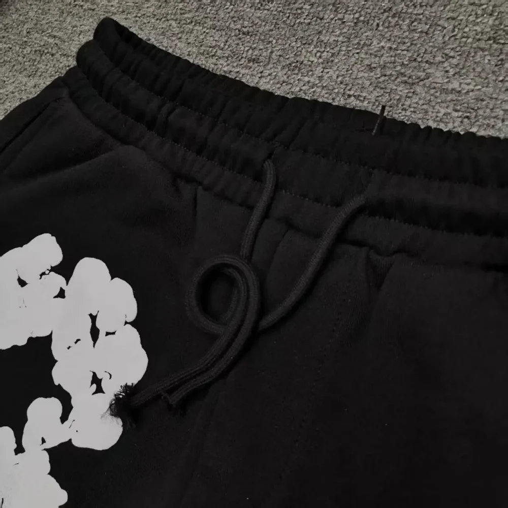 Cactus Denim Tear Wreath Sweatpants Foam Shorts - etkick reps au