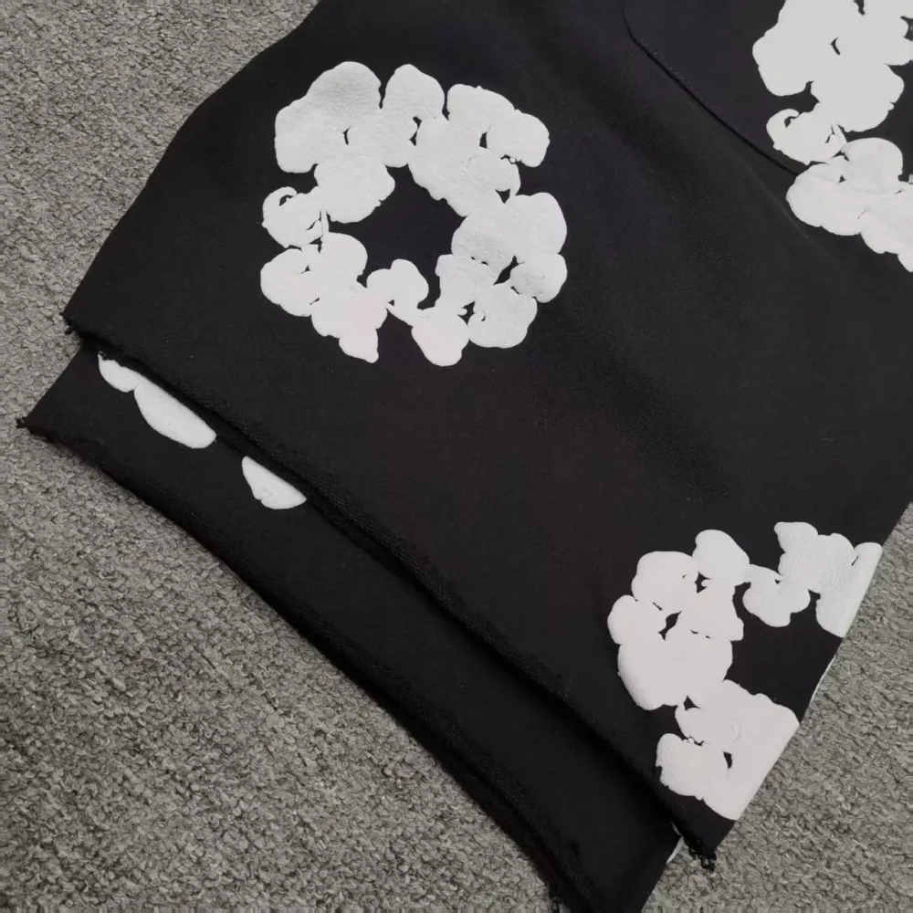 Cactus Denim Tear Wreath Sweatpants Foam Shorts - etkick reps au