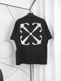 Off-White Grey Arrow Print T-Shirt