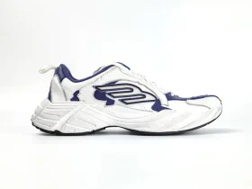 Balenciaga Monday Shoe For Men In Navy Blue And White
