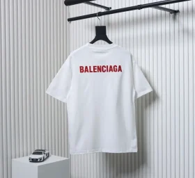 Balenciaga T-Shirt With Embroidered Lettering