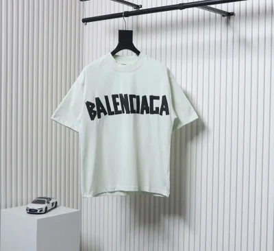 Balenciaga T-Shirt With Logo Print And Lettering - etkick reps au