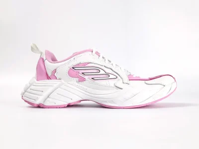 Balenciaga Women’s Monday Shoe in Pink Grey White Black - etkick reps au