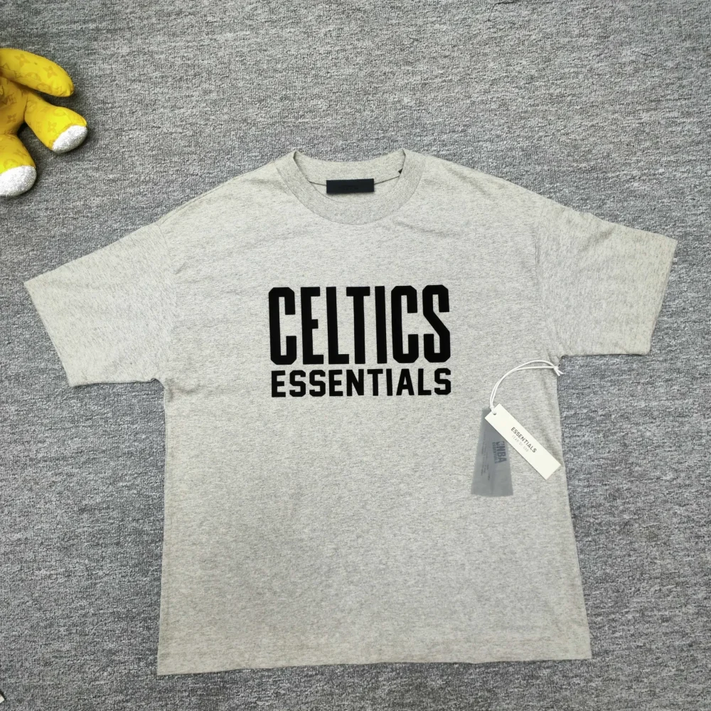 FOG Essentials x NBA Essentials Heat Tee Crew Neck Short Sleeve Black - etkick reps au