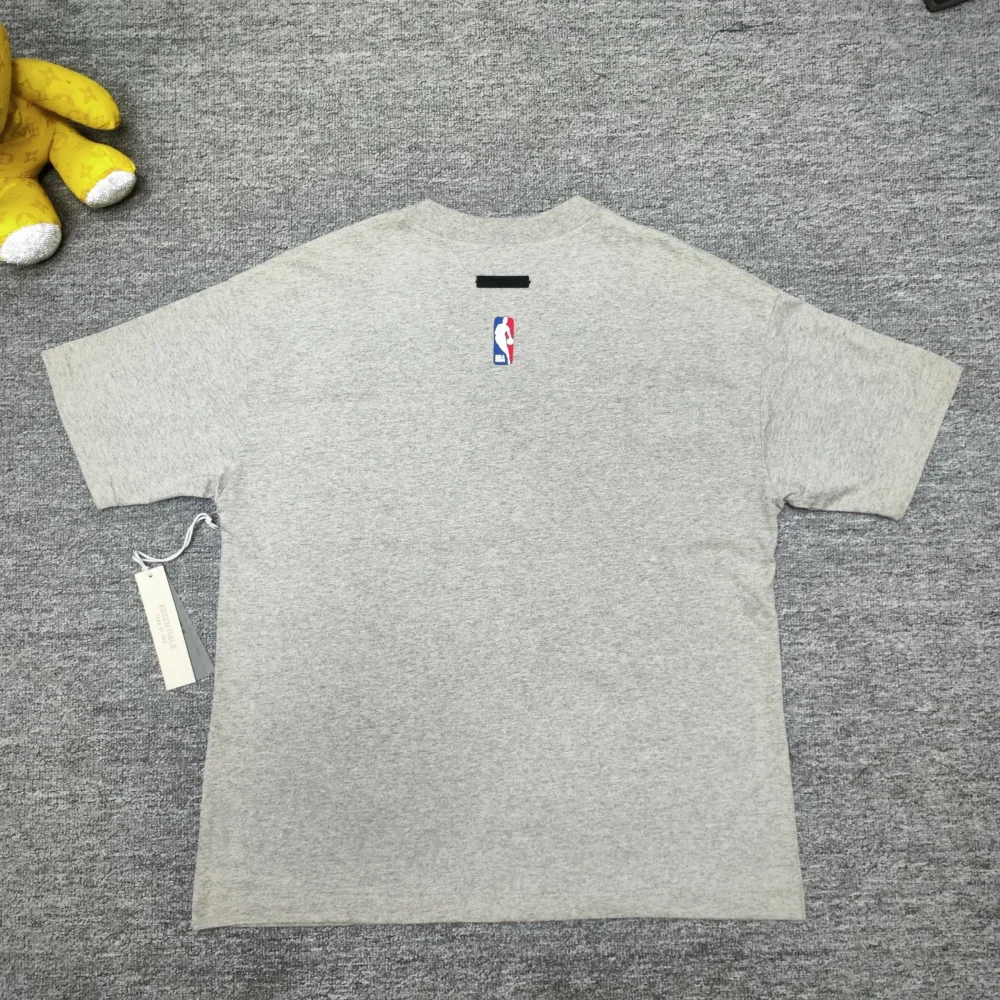 FOG Essentials x NBA Essentials Heat Tee Crew Neck Short Sleeve Black - etkick reps au