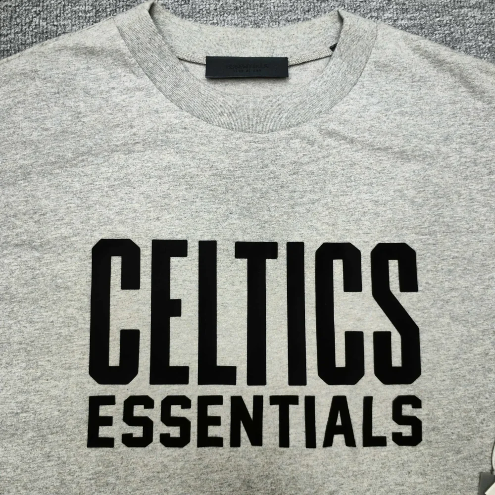 FOG Essentials x NBA Essentials Heat Tee Crew Neck Short Sleeve Black - etkick reps au