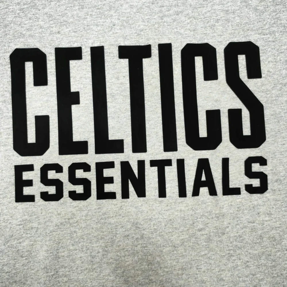 FOG Essentials x NBA Essentials Heat Tee Crew Neck Short Sleeve Black - etkick reps au