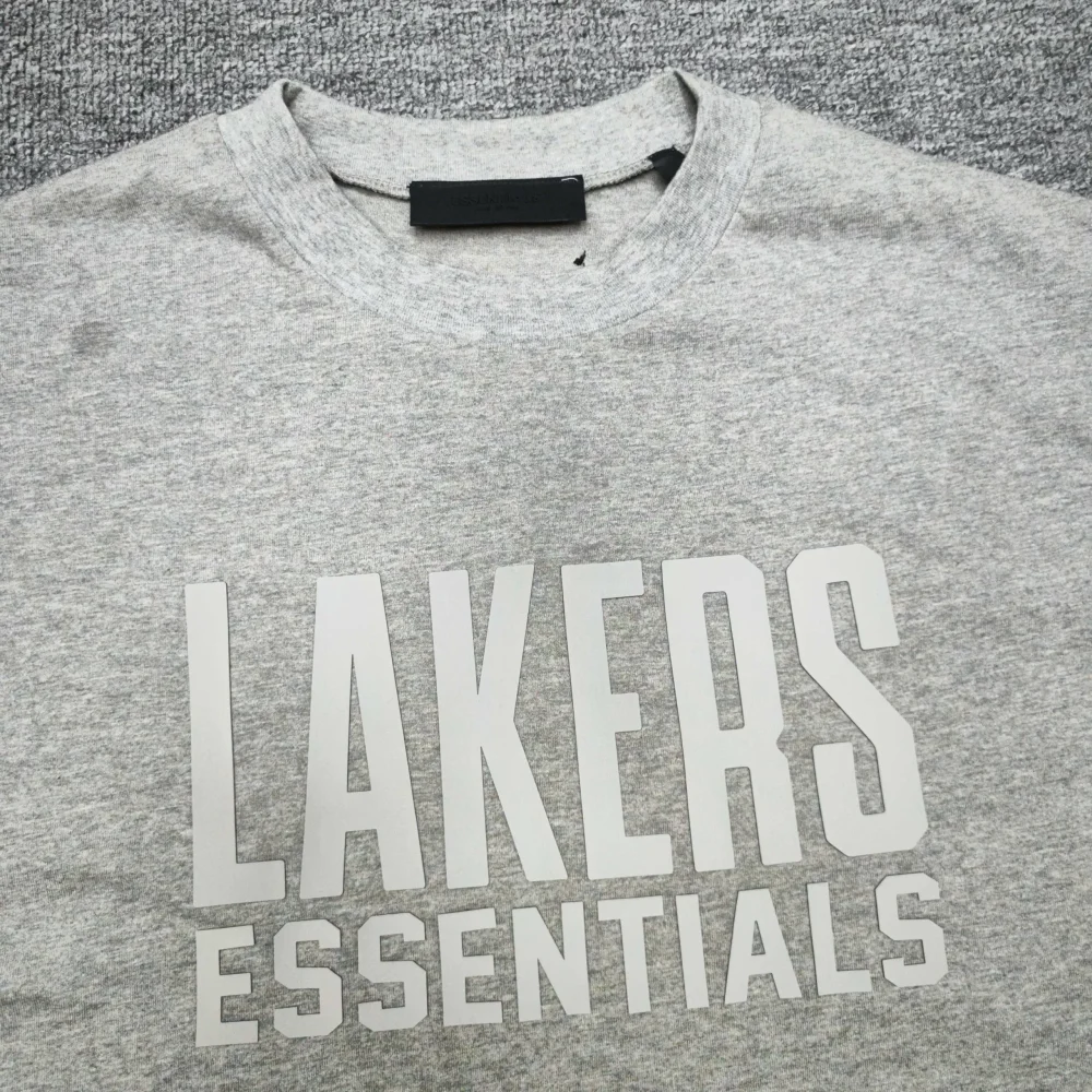 FOG Essentials x NBA Essentials Heat Tee Crew Neck Short Sleeve Black - etkick reps au