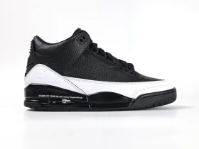 Fragment Design x Air Jordan 3 Black and White