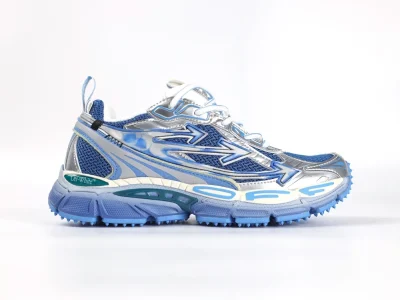 OFF-WHITE Be Right Back Silver Blue Men’s Sneakers - etkick reps au