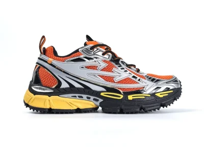 OFF-WHITE Be Right Back Silver Sneakers Orange Men - etkick reps au