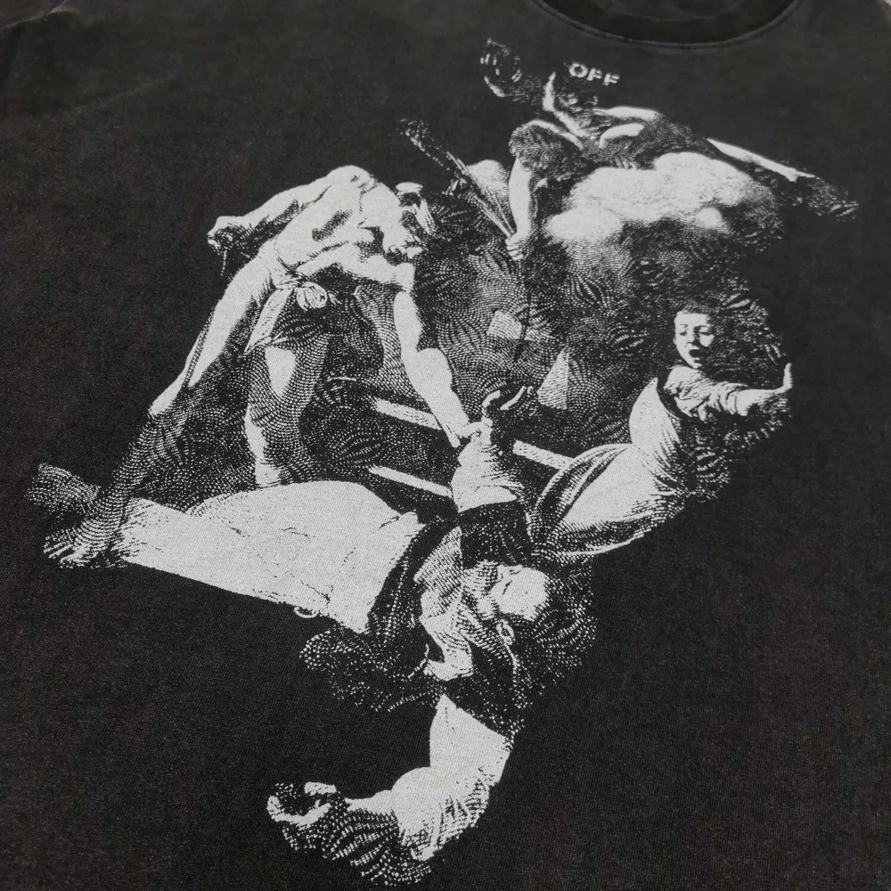 Off-White Martyrdom Print T-shirt - etkick reps au