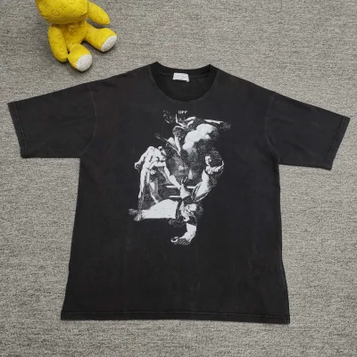 Off-White Martyrdom Print T-shirt - etkick reps au