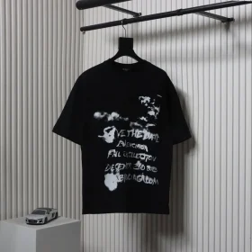Balenciaga T-Shirt With Cloud Logo Print