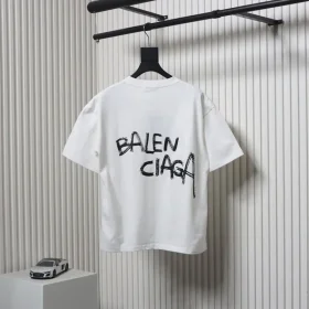Balenciaga T-Shirt With Misplaced Logo Print
