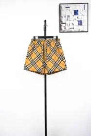 Checkered Mesh Shorts