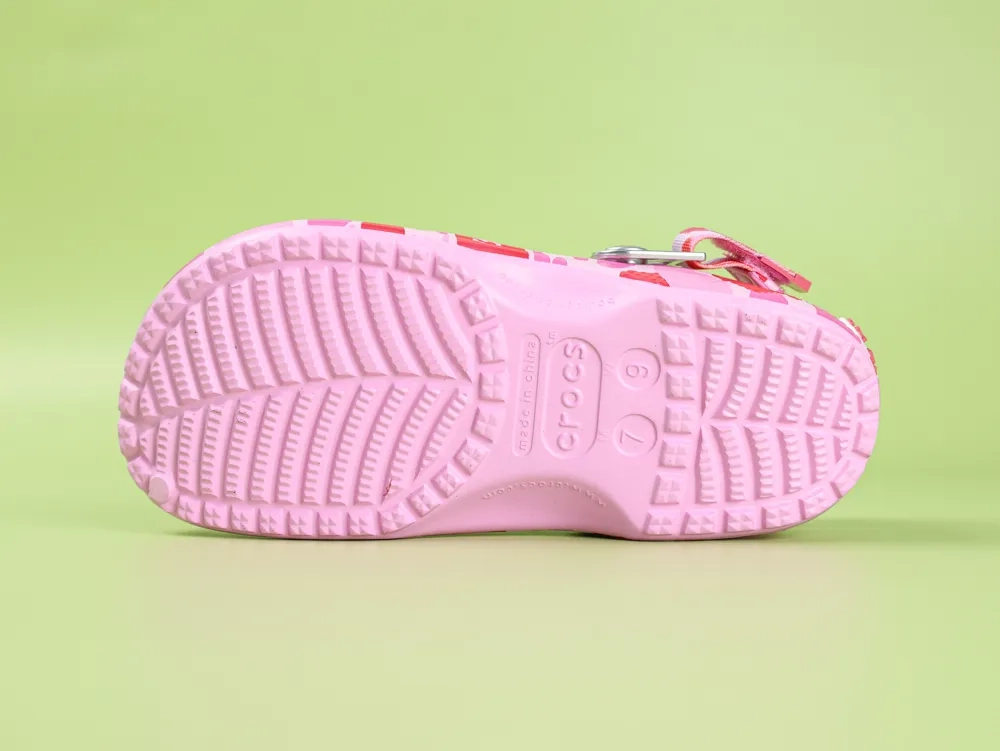 Crocs Classic Clog A Bathing Ape ABC Camo Pink top version - Image 2