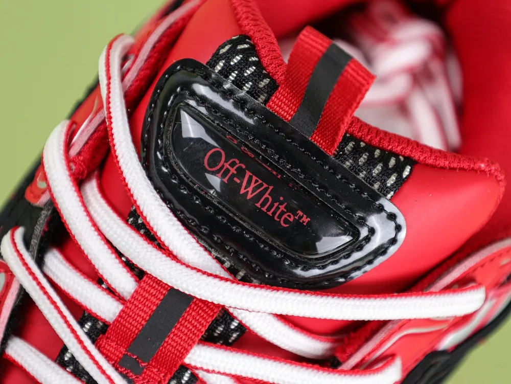 OFF-WHITE Be Right Back Black Red - Image 3