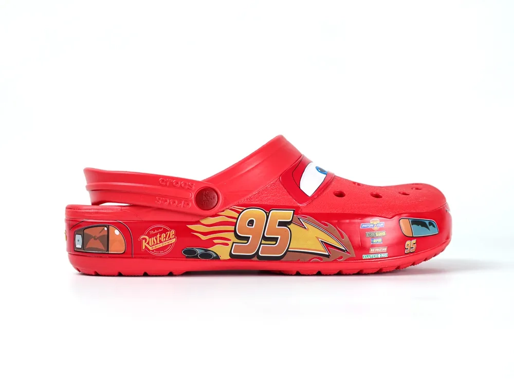 Crocs Disney Pixar Cars Lightning McQueen Clogs Shoes