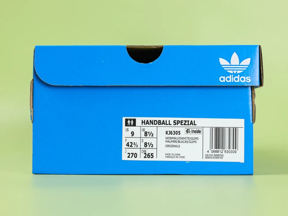 Adidas Handball Spezial Wonder Mauve Off White Gum Men - KJ6305 - Image 9