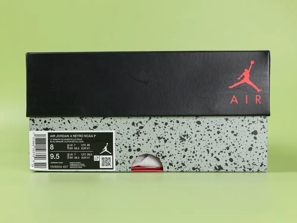 Air Jordan 4 UNC PE Blue Player Exclusive 2025 - Image 11