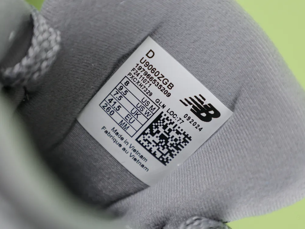 New Balance 9060 Shadow Gray Black - Image 13