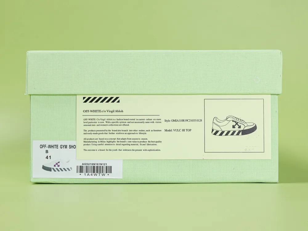 OFF-WHITE Vulc Low White Purple - Image 2