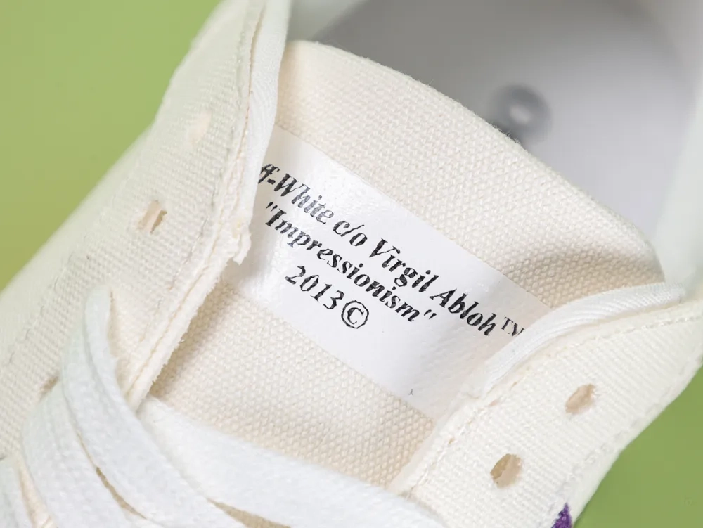 OFF-WHITE Vulc Low White Purple - Image 8