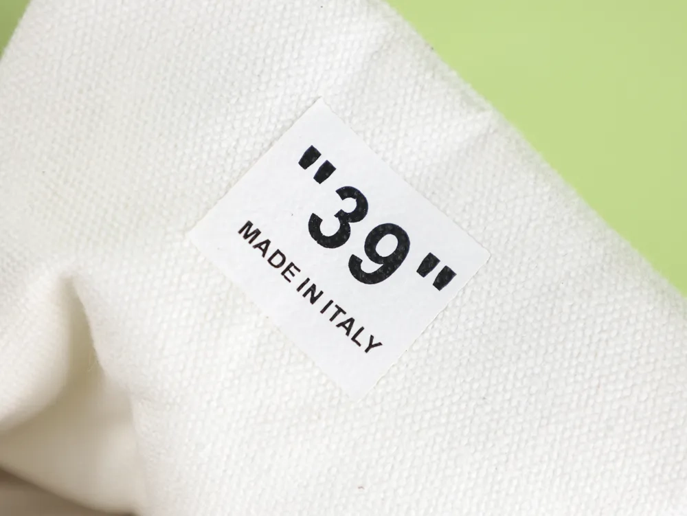 Off-White Low Vulc White Black Aw20 Low-Top Sneakers - Image 4