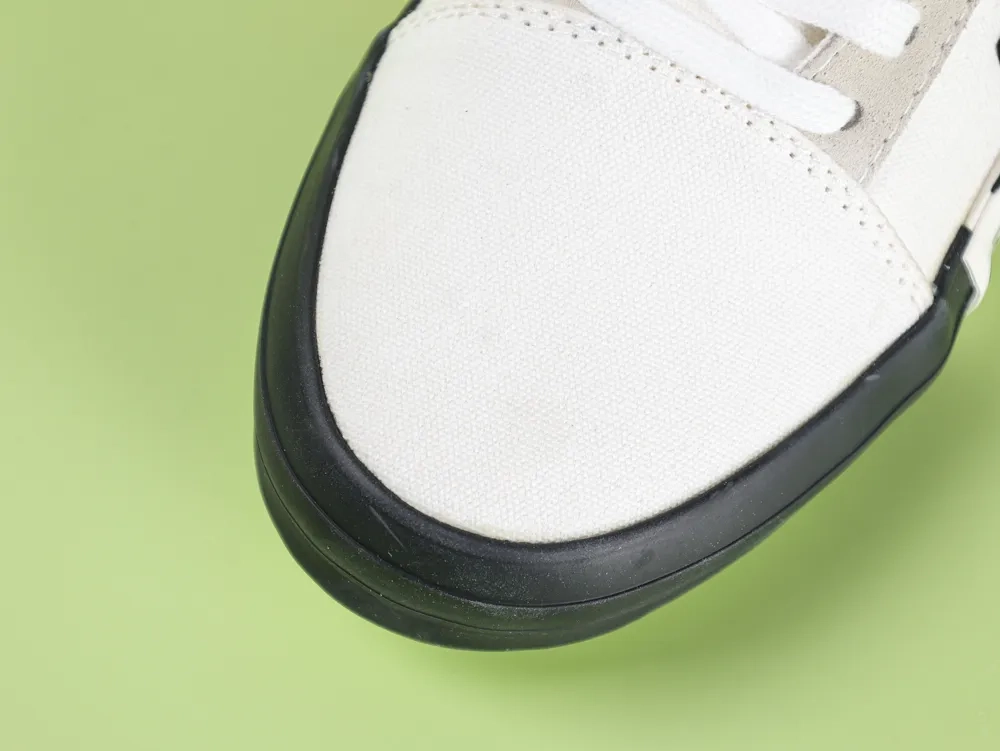 Off-White Low Vulc White Black Aw20 Low-Top Sneakers - Image 8